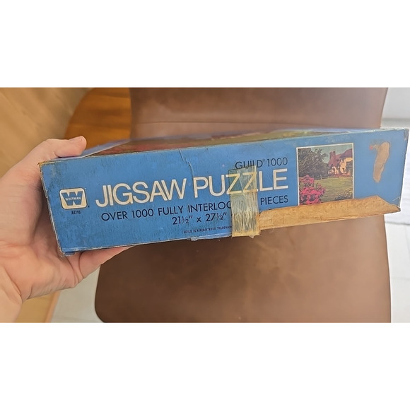 Vintage Whitman Bright Summer Series 743 1000 Piece Jigsaw Puzzle 21.5"x27.5" - Picture 3 of 4